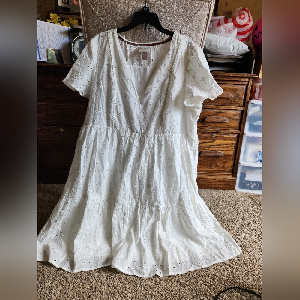 Eyelet Dress